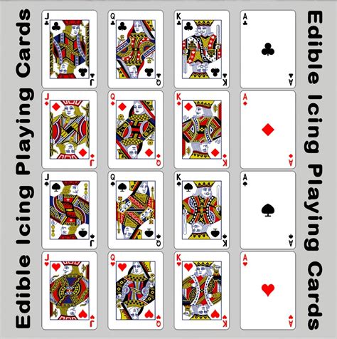 black face card|face cards in a deck.